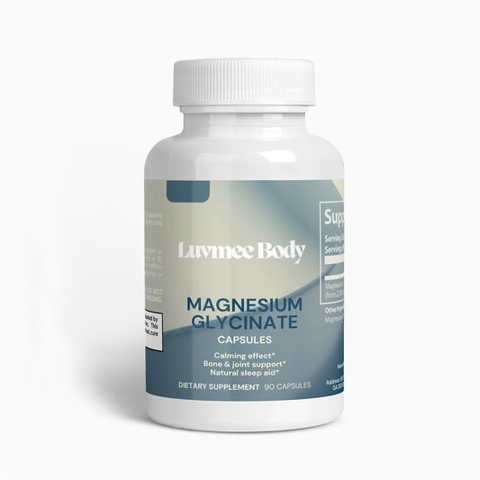 Luvmee Body Magnesium Glycinate Capsules for Calmness - Luvmee Body