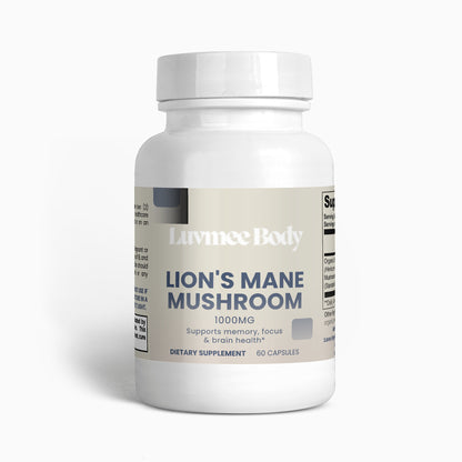 Luvmee Body Lion's Mane Cognitive Support Mushroom