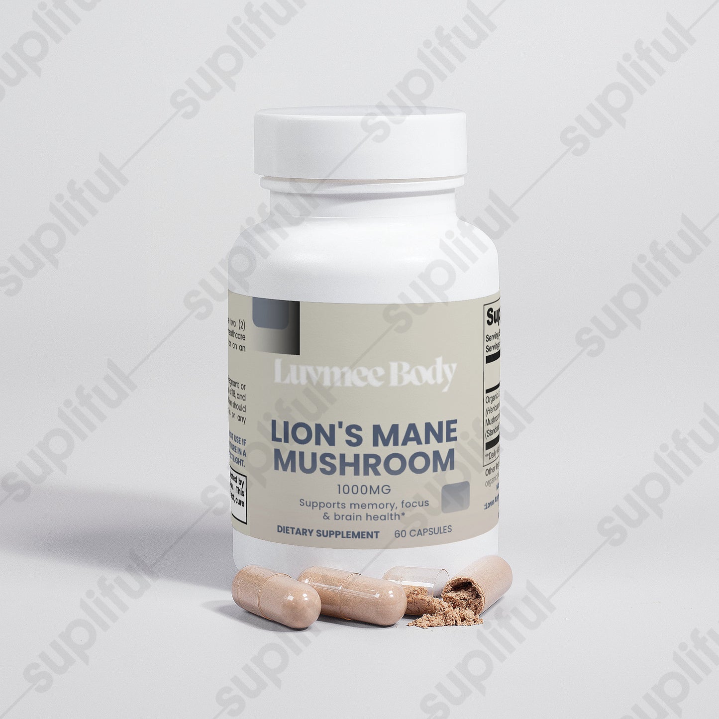 Luvmee Body Lion's Mane Cognitive Support Mushroom