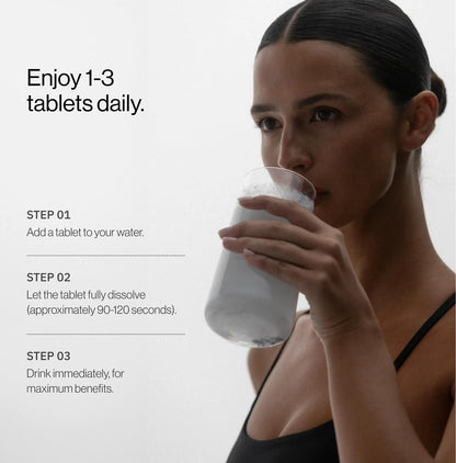 H2Tab Molecular Hydrogen Water Drinking Tablets, 30 Count