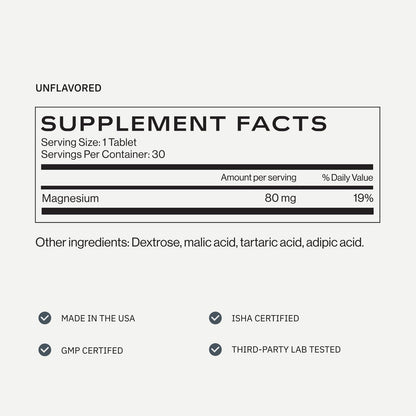 H2Tab Molecular Hydrogen Water Drinking Tablets, 30 Count