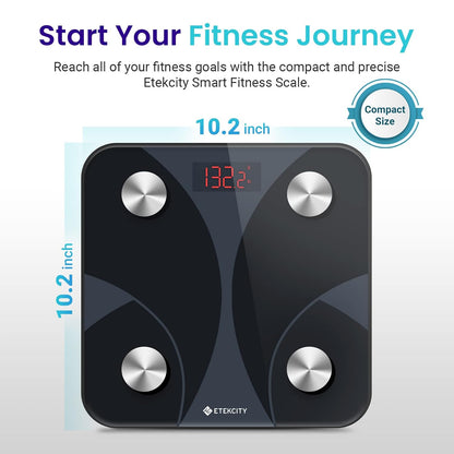 Etekcity Upgraded Smart Scale for Body Weight Fat and BMI, FSA Eligible