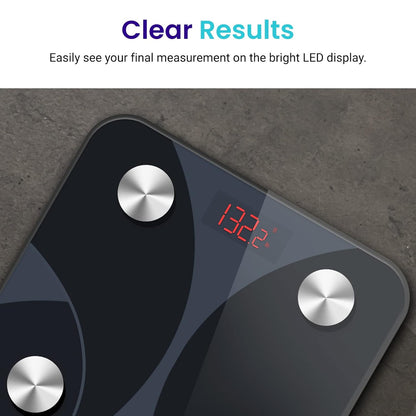 Etekcity Upgraded Smart Scale for Body Weight Fat and BMI, FSA Eligible