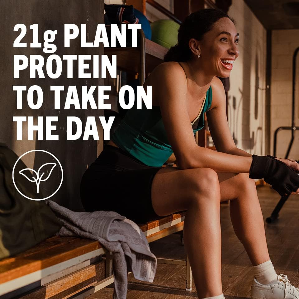 Orgain Organic Vegan 21g Protein Powder, Strawberries & Cream, 2.03 lb