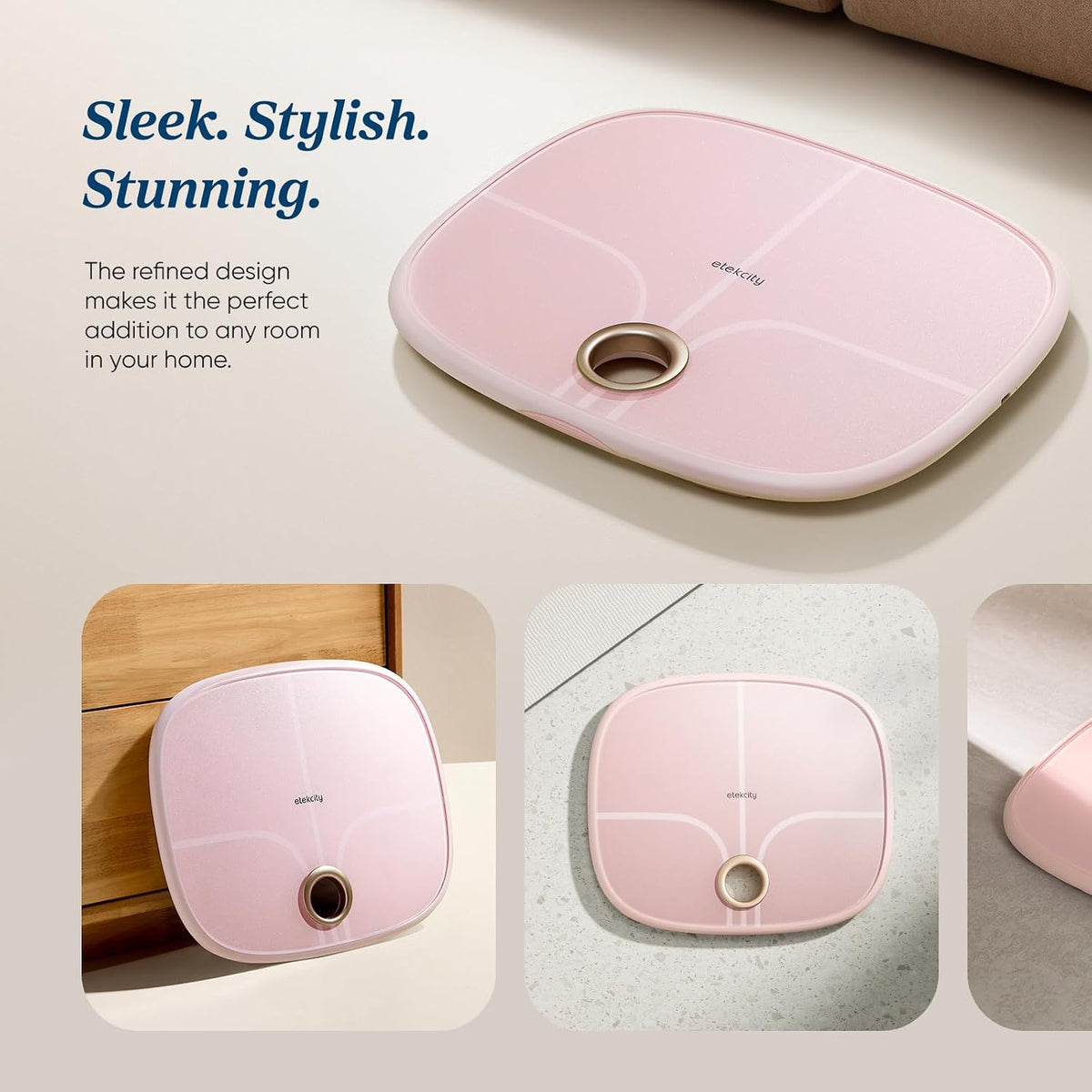 Etekcity Upgraded Smart Scale for Body Weight Fat and BMI, FSA Eligible