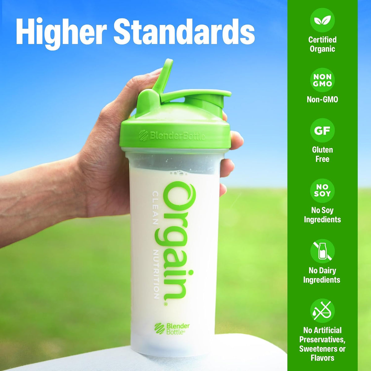 Orgain Organic Vegan 21g Protein Powder, Strawberries & Cream, 2.03 lb
