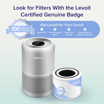 Levoit Air Purifier for Home Pets Hair Allergens in Bedroom Quiet Purifiers