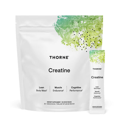 THORNE Creatine, Micronized Creatine Monohydrate Powder, 90 Servings