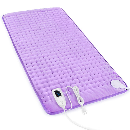 Heating Pad,Electric Heating Pad,Heating Pad for Back,Light Gray,24x12Inch