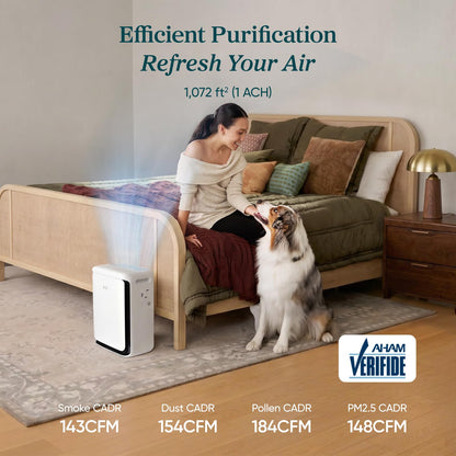 Levoit Air Purifier for Home Pets Hair Allergens in Bedroom Quiet Purifiers
