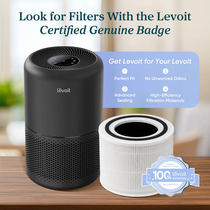 Levoit Air Purifier for Home Pets Hair Allergens in Bedroom Quiet Purifiers