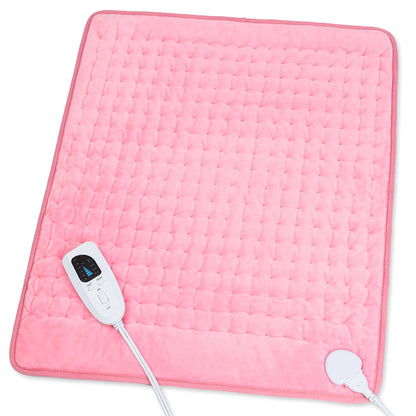 Heating Pad,Electric Heating Pad,Heating Pad for Back,Light Gray,24x12Inch