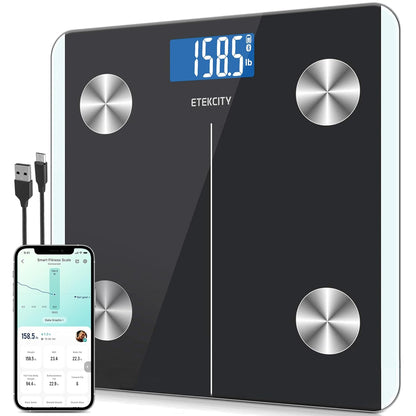 Etekcity Upgraded Smart Scale for Body Weight Fat and BMI, FSA Eligible