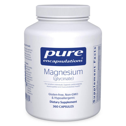 Pure Encapsulations Magnesium (Glycinate), 180 Capsules