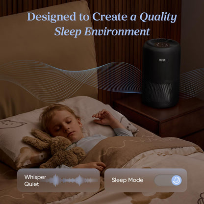 Levoit Air Purifier for Home Pets Hair Allergens in Bedroom Quiet Purifiers