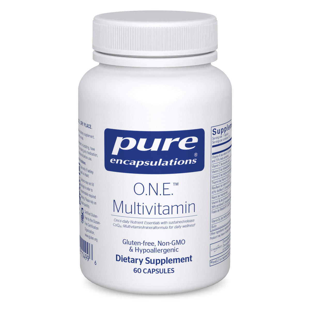Pure Encapsulations O.N.E. Multivitamin, 30 Capsules