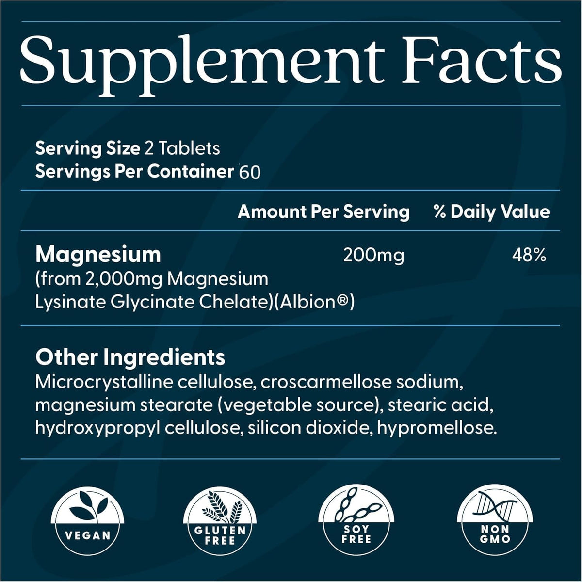 Doctor's Best High Absorption Magnesium Lysinate Glycinate, Chelated, Albion® TRAACS®, 240 Tablets (100 mg per Tablet)