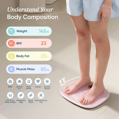 Etekcity Upgraded Smart Scale for Body Weight Fat and BMI, FSA Eligible