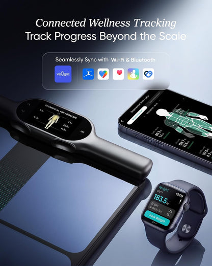 Etekcity Upgraded Smart Scale for Body Weight Fat and BMI, FSA Eligible