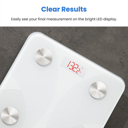 Etekcity Upgraded Smart Scale for Body Weight Fat and BMI, FSA Eligible