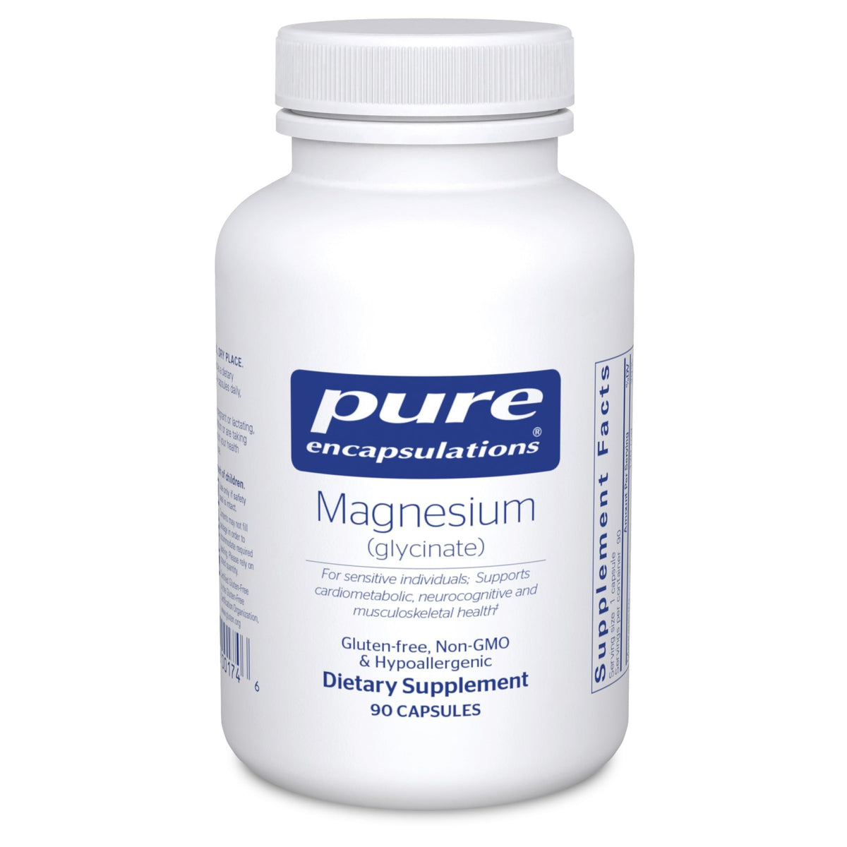 Pure Encapsulations Magnesium (Glycinate), 180 Capsules
