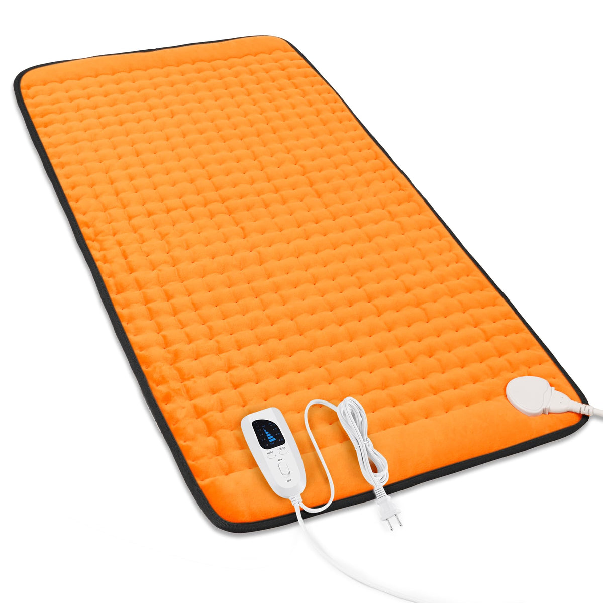 Heating Pad,Electric Heating Pad,Heating Pad for Back,Light Gray,24x12Inch
