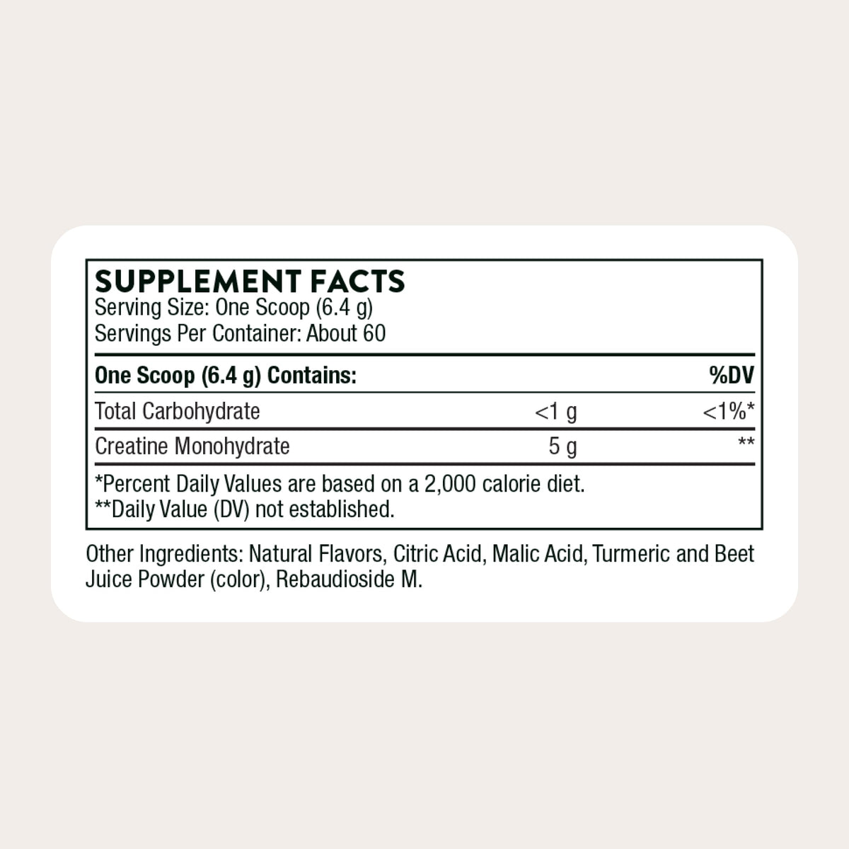 THORNE Creatine, Micronized Creatine Monohydrate Powder, 90 Servings