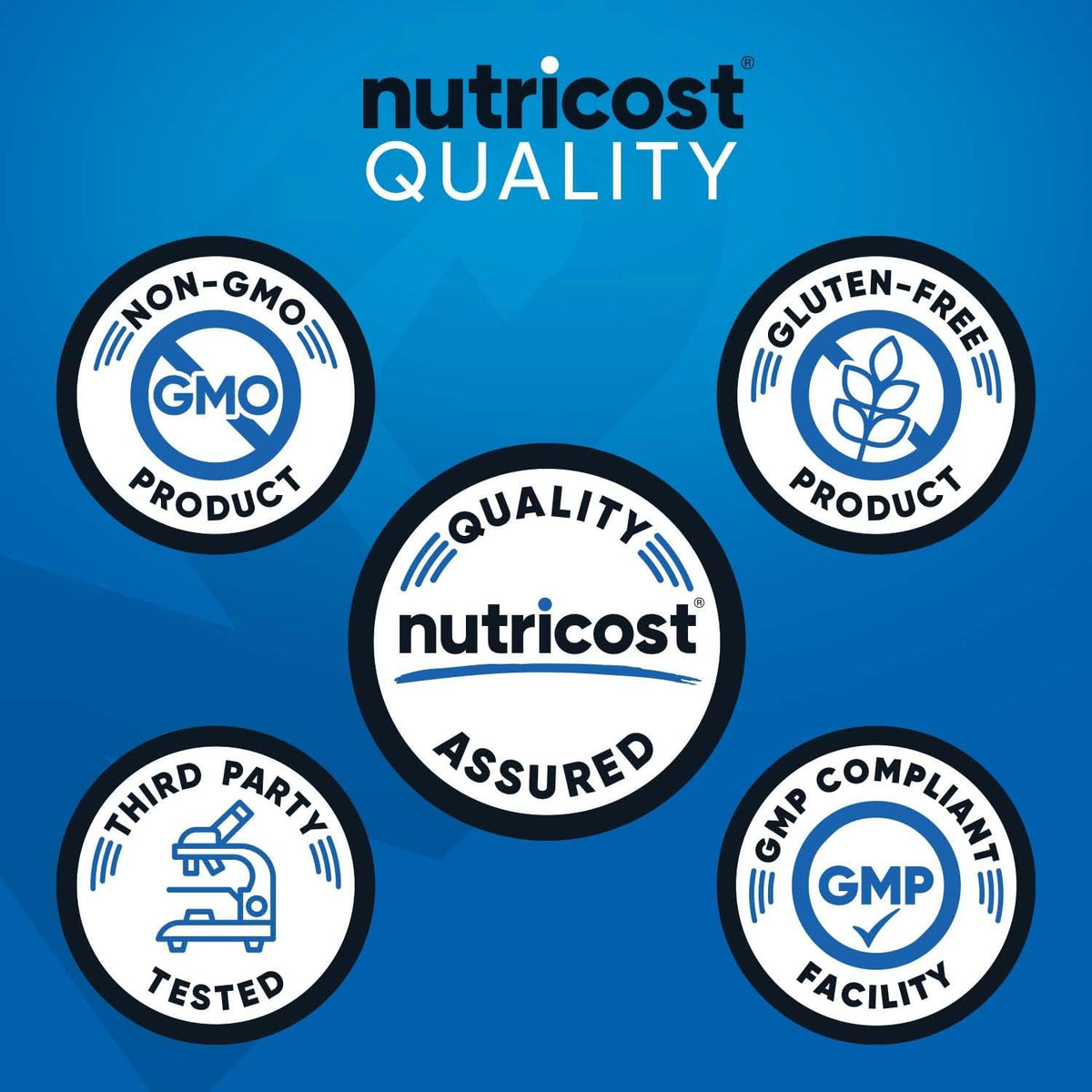 Nutricost Micronized Creatine Monohydrate Powder - 500g (100 Servings) - Pure Unflavored - 5g Per Serving - Non-GMO, Gluten Free