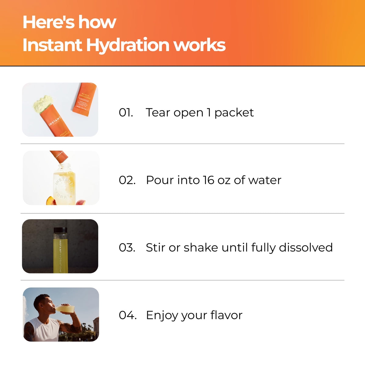 Instant Hydration Sugar Free Electrolytes Powder Packets - Strawberry Lemon Electrolyte Drink Mix & Travel Essentials - Post Workout Recovery, Brain Health, Muscle & Tissue Support - 20 Sticks
