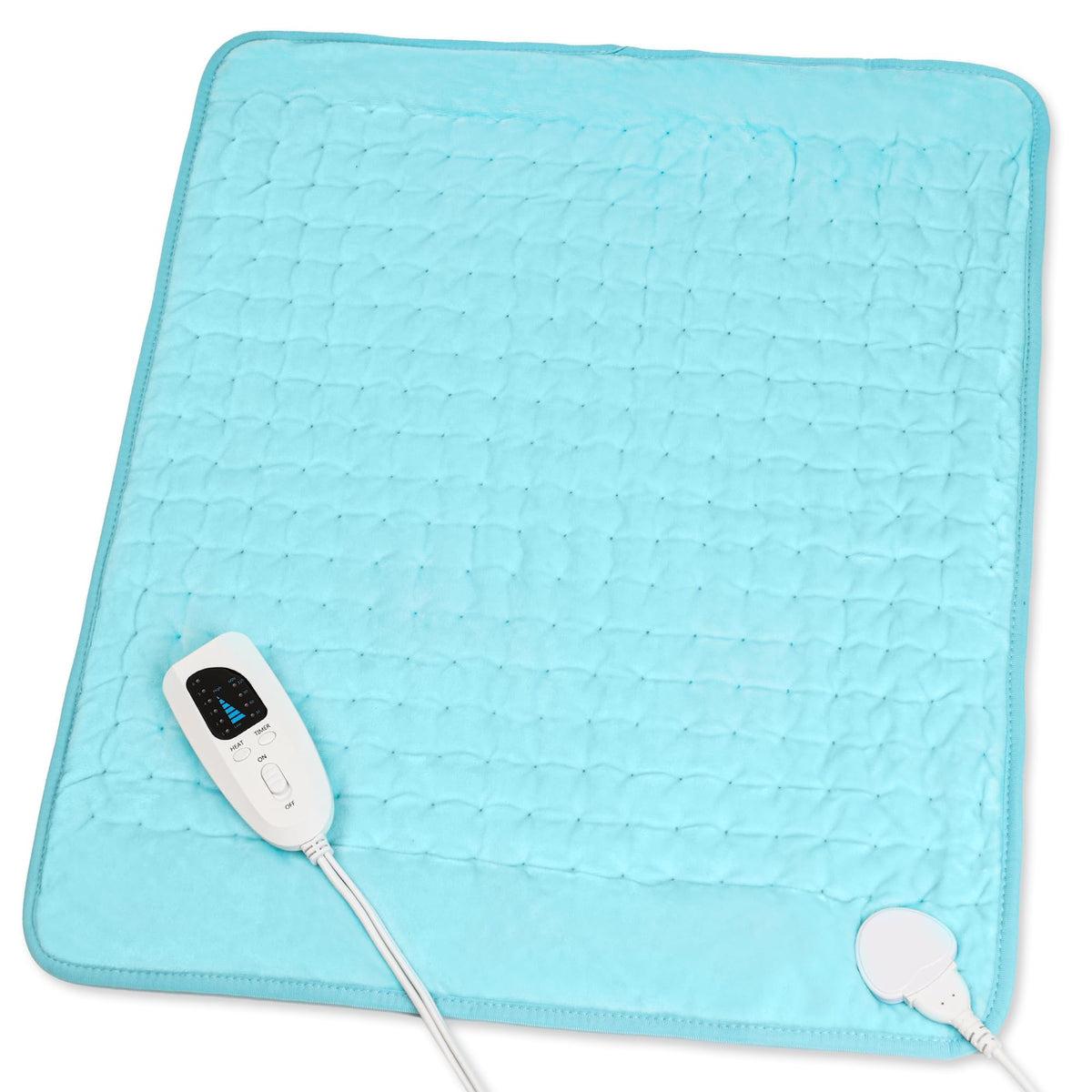 Heating Pad,Electric Heating Pad,Heating Pad for Back,Light Gray,24x12Inch