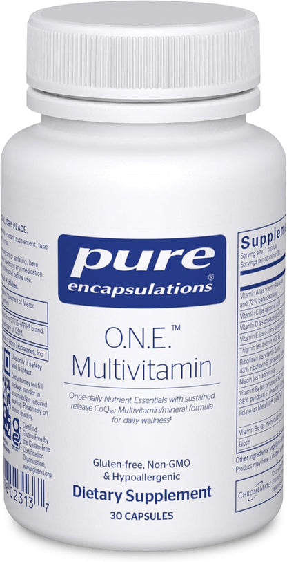 Pure Encapsulations O.N.E. Multivitamin, 30 Capsules