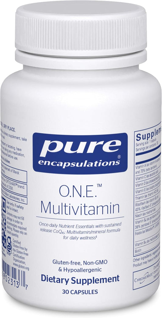Pure Encapsulations O.N.E. Multivitamin, 30 Capsules