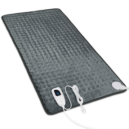 Heating Pad,Electric Heating Pad,Heating Pad for Back,Light Gray,24x12Inch