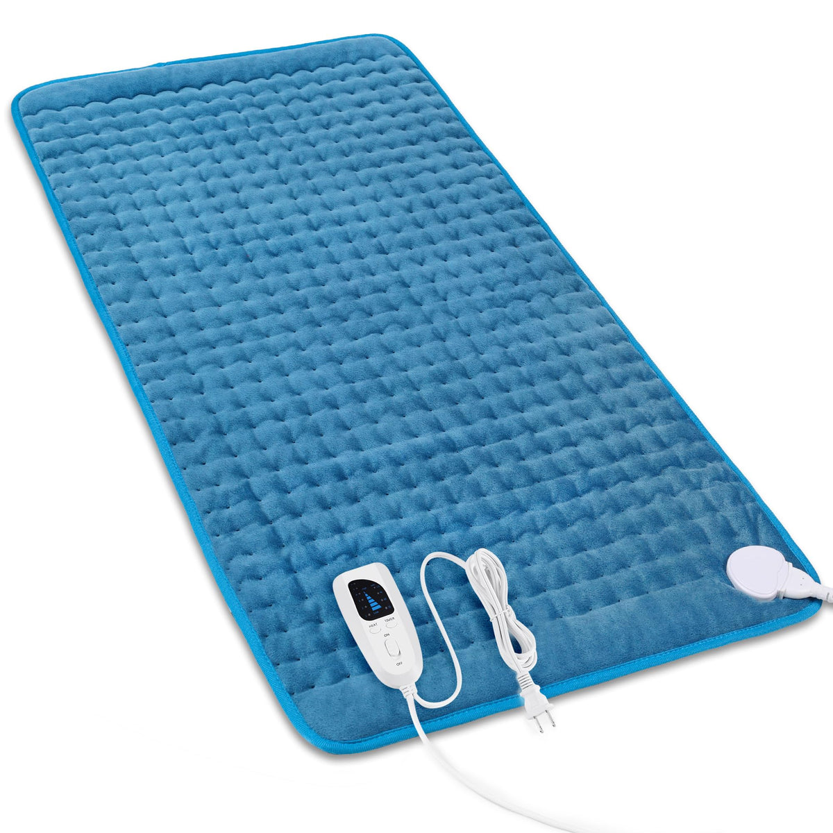 Heating Pad,Electric Heating Pad,Heating Pad for Back,Light Gray,24x12Inch
