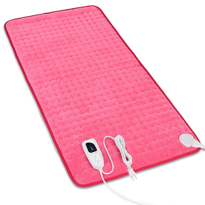 Heating Pad,Electric Heating Pad,Heating Pad for Back,Light Gray,24x12Inch
