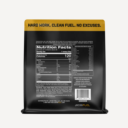 Jocko Fuel Whey Protein Powder, Gingerbread Cookie, 22g Protein, Digestive Enzymes + Probiotic Blend, No Sugar Added, with Essential Amino Acids + Electrolyte Minerals, 31 Servings
