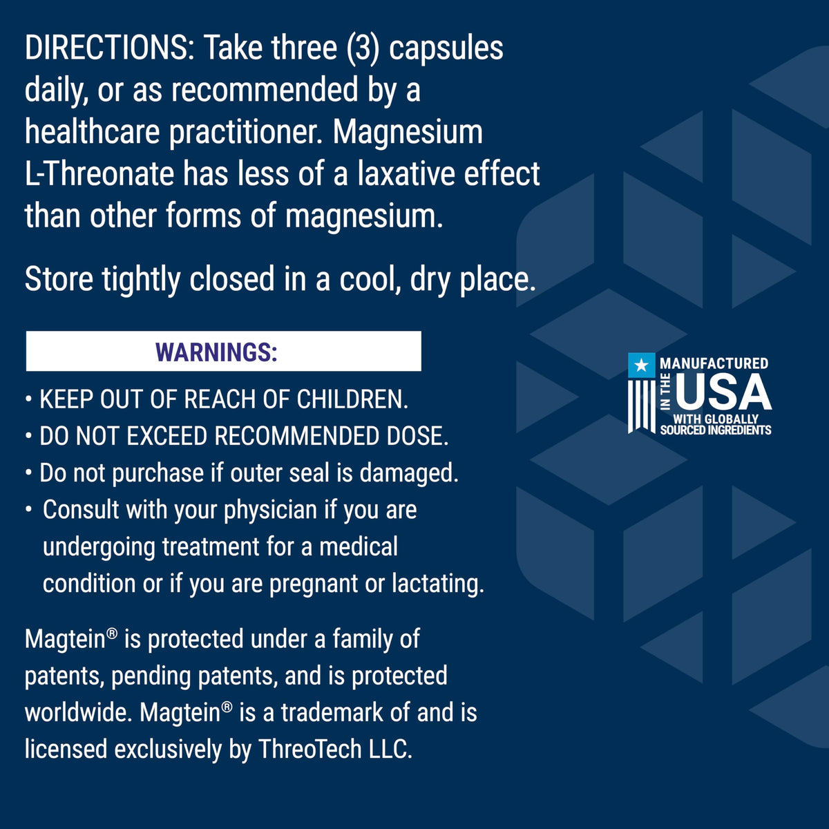 Neuro-Mag Magnesium L-Threonate, Memory Health, Quick Thinking, Cognitive Health Support, Vegetarian, 90 Vegetarian Capsules