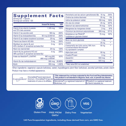 Pure Encapsulations O.N.E. Multivitamin, 30 Capsules
