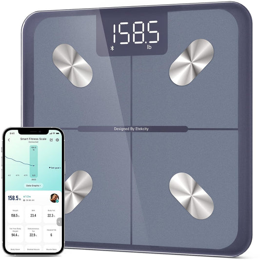 Etekcity Upgraded Smart Scale for Body Weight Fat and BMI, FSA Eligible