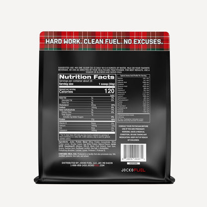 Jocko Fuel Whey Protein Powder, Gingerbread Cookie, 22g Protein, Digestive Enzymes + Probiotic Blend, No Sugar Added, with Essential Amino Acids + Electrolyte Minerals, 31 Servings