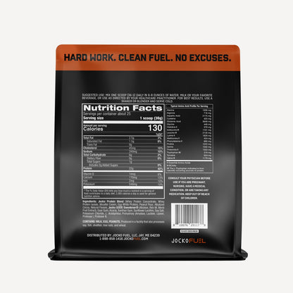 Jocko Fuel Whey Protein Powder, Gingerbread Cookie, 22g Protein, Digestive Enzymes + Probiotic Blend, No Sugar Added, with Essential Amino Acids + Electrolyte Minerals, 31 Servings