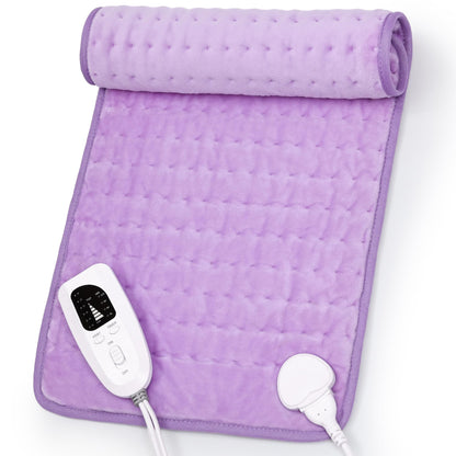 Heating Pad,Electric Heating Pad,Heating Pad for Back,Light Gray,24x12Inch