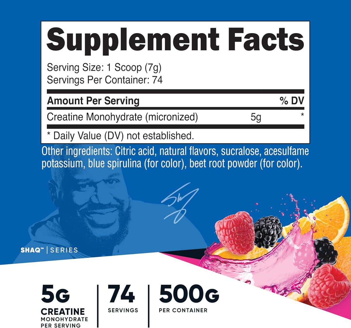 Nutricost Micronized Creatine Monohydrate Powder - 500g (100 Servings) - Pure Unflavored - 5g Per Serving - Non-GMO, Gluten Free