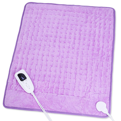 Heating Pad,Electric Heating Pad,Heating Pad for Back,Light Gray,24x12Inch