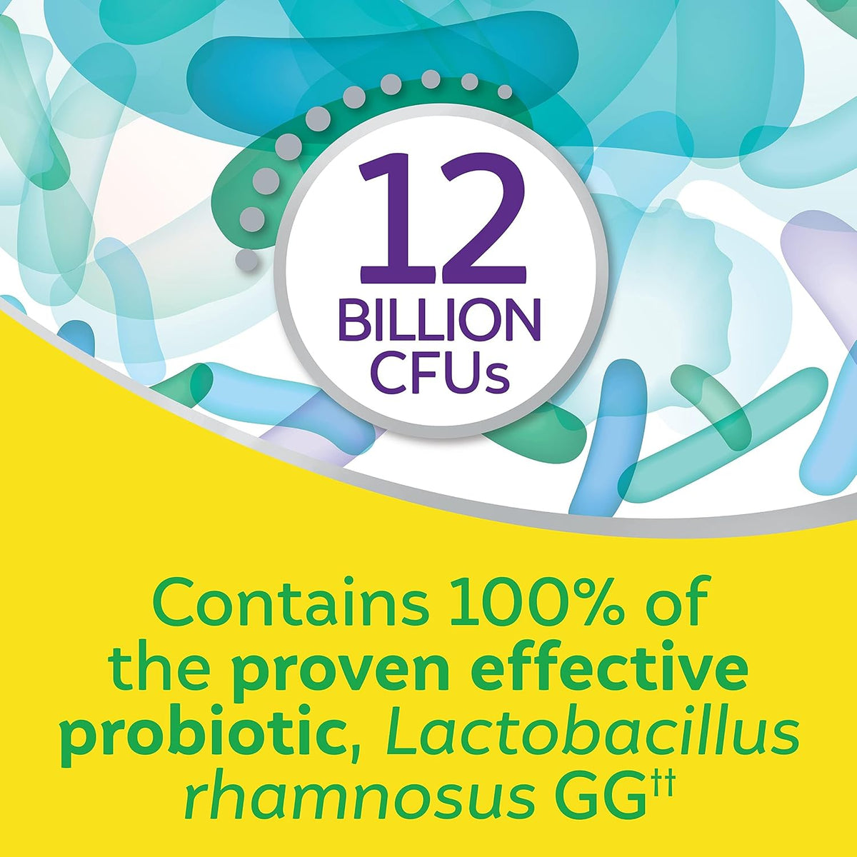 Culturelle Pro Strength Probiotics for Digestive Gut Health*, 12B CFU, 60ct