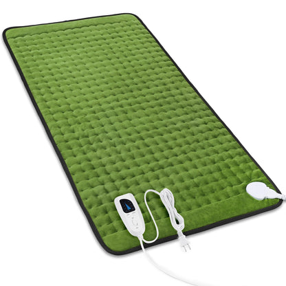 Heating Pad,Electric Heating Pad,Heating Pad for Back,Light Gray,24x12Inch