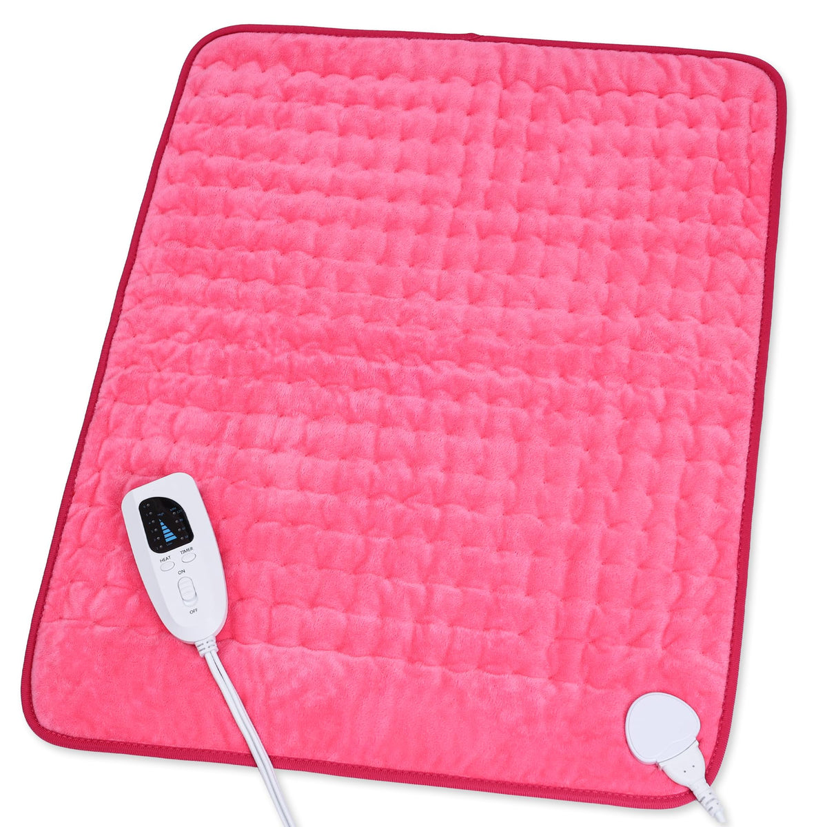 Heating Pad,Electric Heating Pad,Heating Pad for Back,Light Gray,24x12Inch
