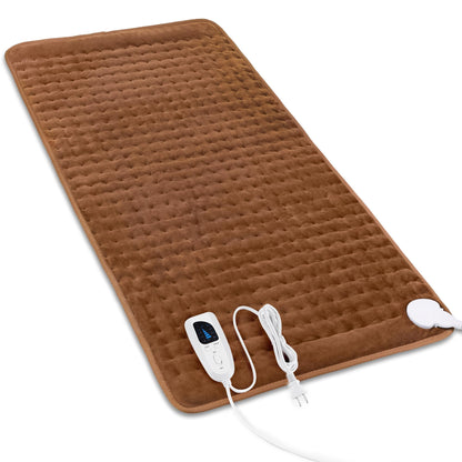 Heating Pad,Electric Heating Pad,Heating Pad for Back,Light Gray,24x12Inch