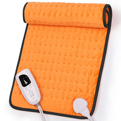 Heating Pad,Electric Heating Pad,Heating Pad for Back,Light Gray,24x12Inch