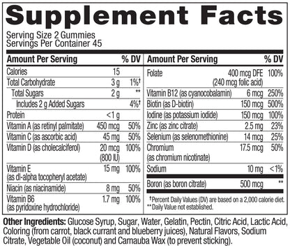 OLLY Women's Multivitamin, Supports Overall Wellness,* Biotin - 130 Count